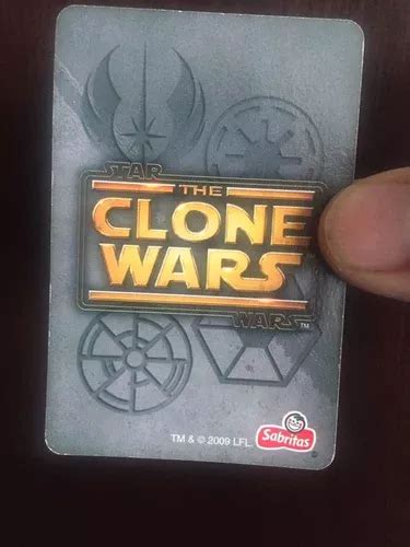 Star Wars Lote De Tarjetas Clone Wars Sabritas En Venta En