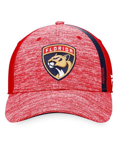 Fanatics Mens Red Florida Panthers Defender Flex Hat Macys