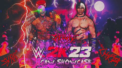 Wwe 2k23 Øpiumex̑̈e 😊 Caw Showcase Youtube