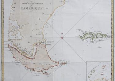 RARE MAP EXECUTED BY BERNARD FOR PATERSONS BOOK ON THE CAPE 1789