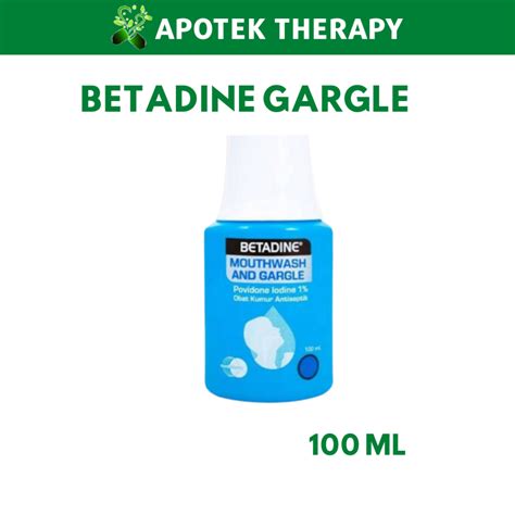 Jual Betadine Mouthwash And Gargle Obat Kumur Shopee Indonesia