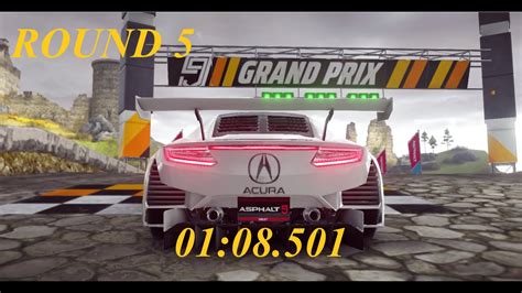 Asphalt 9 Grand Prix Acura NSX GT3 EVO R5 2 01 08 501 YouTube