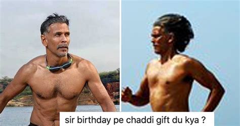 Milind Soman Kicked Off His Th Birthday By Running Naked On The Beach
