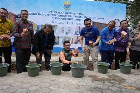 Al Haris Resmikan Peletakan Batu Pertama Pada Bangunan Gedung