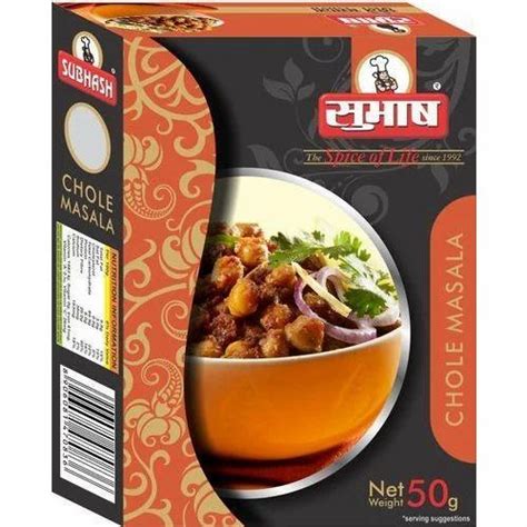 Chole Masala Packaging Type Box At Rs Kg In Kanpur Id