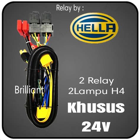 Jual Kabel Set Relay For Lampu H Khusus V Top Brand Shopee