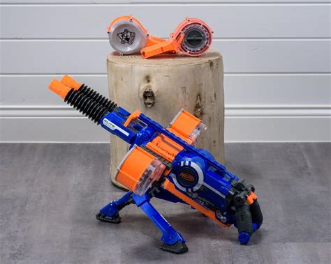 Nerf N Strike Elite Rhino Fire Motorized Double Barrel Blaster Bundle Ubicaciondepersonas Cdmx