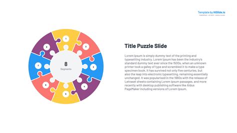 8 Puzzle Pieces Circle PPT Template - Free Download | HiSlide.io