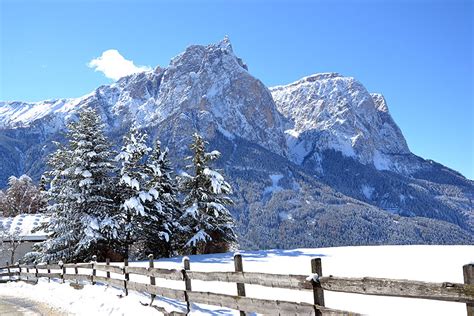 Skifahren Im Skigebiet Seiser Alm Gr Den Dolomiti Superski