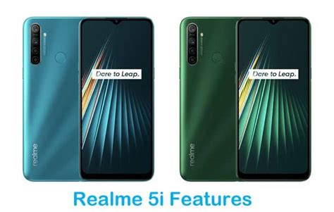 Realme 5 Series New Realme 5i Features Price And Launch Date In India