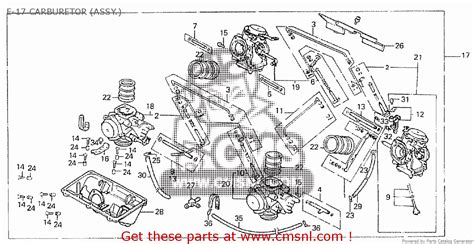 16100MB6831 Carburetor Assy Honda Buy The 16100 MB6 831 At CMSNL