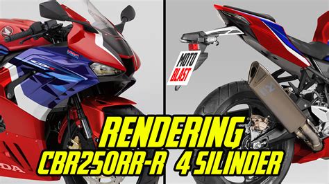 Rendering Calon Honda Cbr250rr 4 Silinder Yang Too Good To Be True