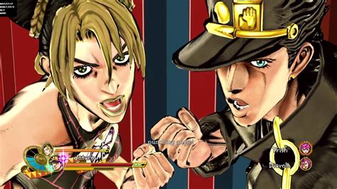 Jojos Bizarre Adventure Eyes Of Heaven Jotaro And Jolyne Vs Diavolo