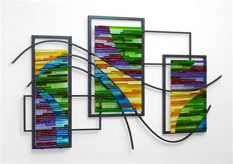 20 Inspirations Glass Wall Art