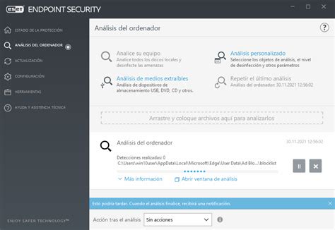 An Lisis Del Ordenador Eset Endpoint Security Ayuda En L Nea De Eset