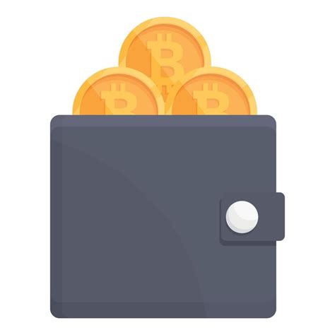 Crypto Wallet Icon Cartoon Vector Mobile Money Vector Art At