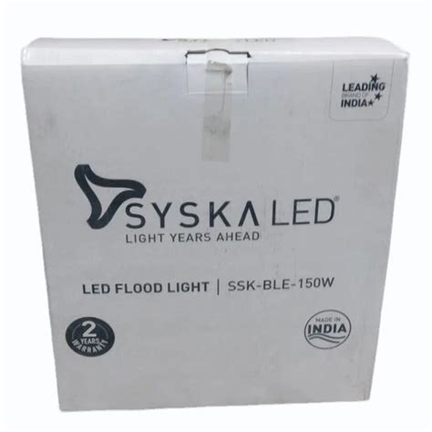 Syska Flood Lights 200W Syska LED Flood Light Latest Price Dealers