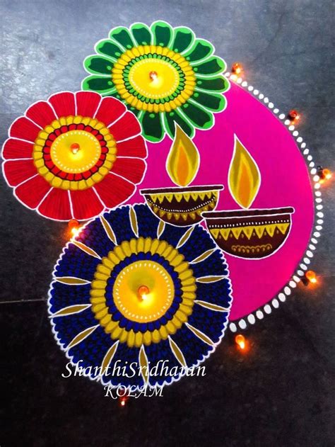 Diwali Rangoli Designs Beautiful And Latest Easy Rangoli