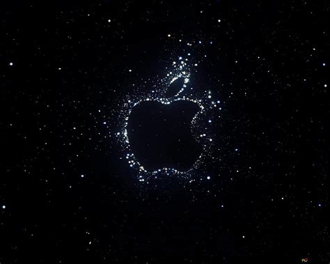 Apple iphone 14 series Apple brand logo on black background 4K ...