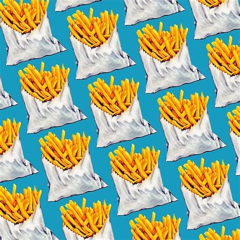 French Fries Pattern Food Patterns Textures Patterns Pattern Art