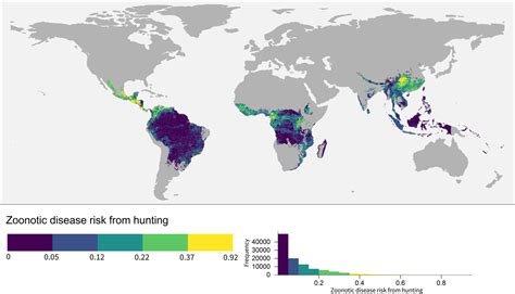 Hotspots Of Zoonotic Disease Risk From Wildlife Hunting And Trade In