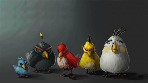 2048x1536 resolution | Angry Birds character painting, Angry Birds ...