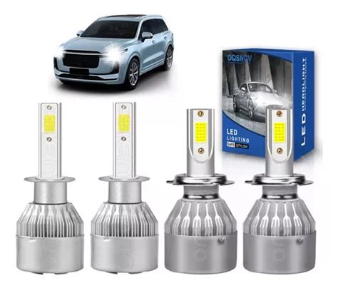 Kits De 6000k Faros Led De Luz Alta Y Baja Para Fiat Series Meses Sin