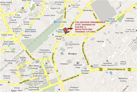 Ghaziabad Map - India