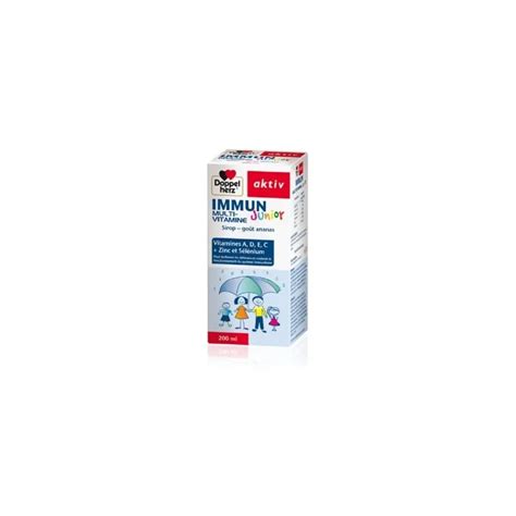 DOPPELHERZ Activ Immun Junior 200ml Box Para