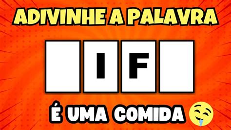 ADIVINHE A PALAVRA POUCAS LETRAS Letras Faltando N1 YouTube