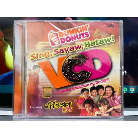 DUNKIN DONUTS SING SAYAW HATAW VCD | Shopee Philippines