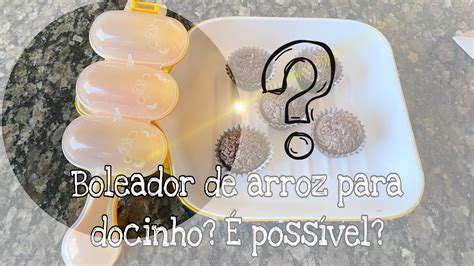 Boleador De Arroz Para Bolaer Brigadeiro Ser Poss Vel Economize