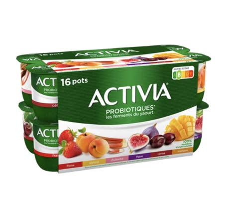 Yaourt Au Bifidus Aux Fruits Panach S Activia X G La Belle