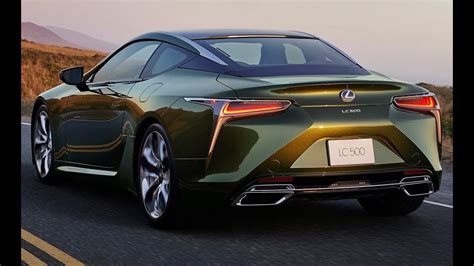 2020 Lexus LC 500 Inspiration Series Exclusive Nori Green Color YouTube