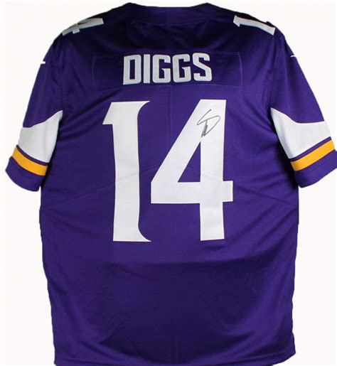 Stefon Diggs Signed Vikings Jersey (Beckett) | Pristine Auction