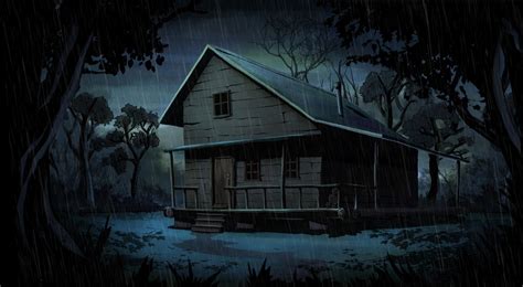 Artstation Lubaerjacks Cabin Concept Art