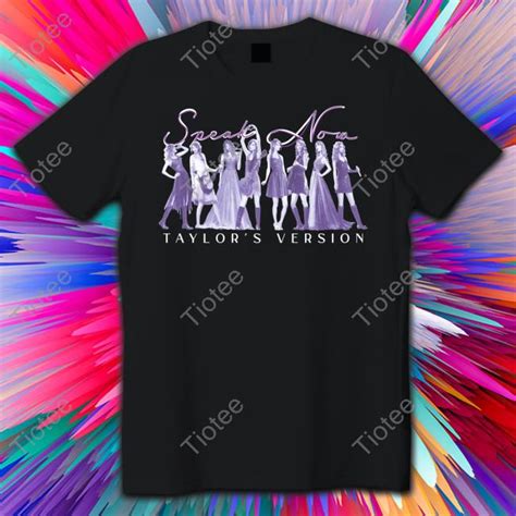 Taylor Swift Store Speak Now Taylors Version Eras T Shirt Tiotee