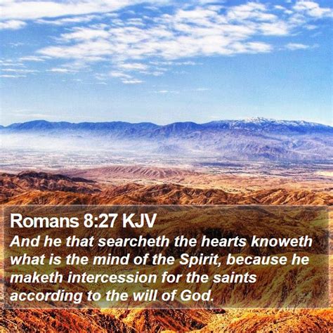 Romans 827 Kjv Bible Verse Images