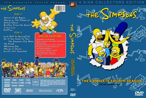 The Simpsons Season Part Tv Dvd Custom Covers The Simpsons