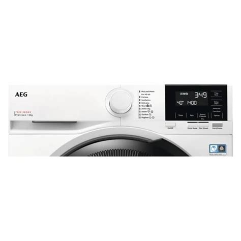 Aeg Lfr B Kg Series Prosteam Washing Machine Rpm White