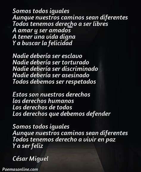 Cinco Mejores Poemas sobre Derechos Humanos - Poemas Online