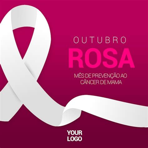 Feed De Mídia Social Campanha Outubro Rosa Psd Premium