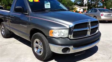 2005 Dodge Ram Pickup Truck 1500 St Regular Cab Sb At Discount Wheels In Cocoa Fl 32922 Used