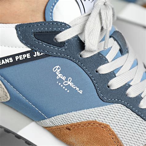 Pepe Jeans Baskets London One Vinted PMS30934 Ocean