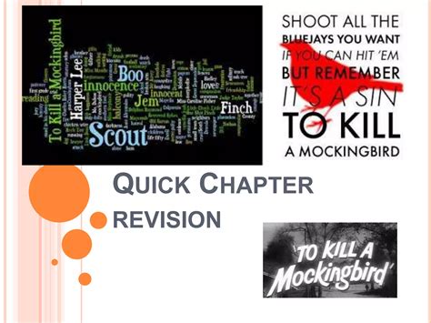 Chapter Summaries For To Kill A Mockingbird Ppt