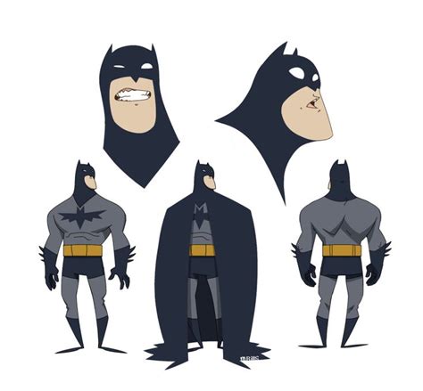 Batman Character Design References Cartoon Character Design