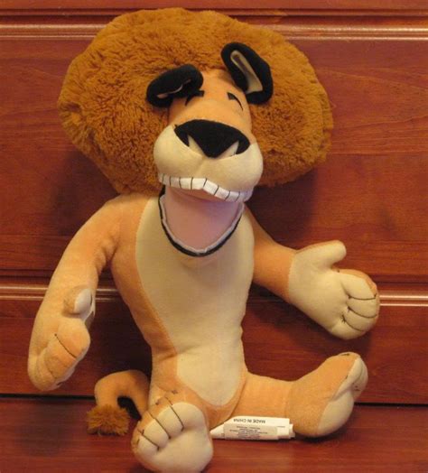 Madagascar 3 Plush Alex Lion - 12" - 2012 - EUC - Dreamworks Northwest Company