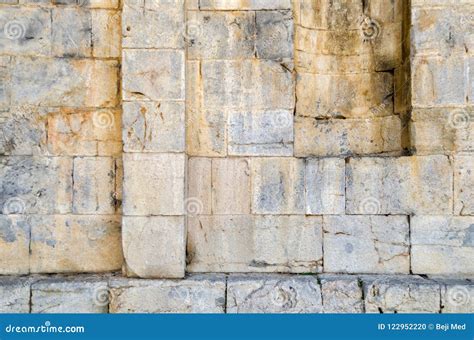 Old Roman Temple`s Wall Texture Stock Photo Image Of Abstract Lights