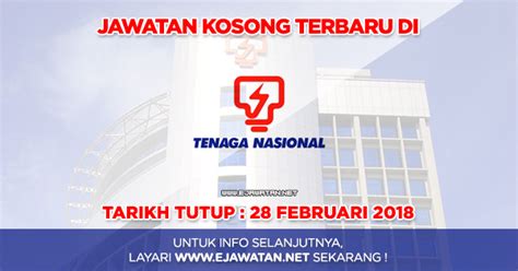 Tnb Research Sdn Bhd Februari Jawatan Kosong