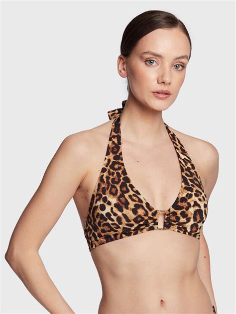 Lauren Ralph Lauren Haut De Bikini Beige Modivo Fr